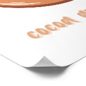 ココアと心地よいの完璧なブレンド ポスター (角)