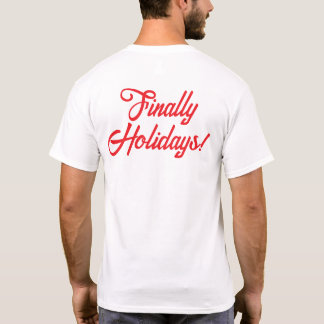 ココアと納期で走る - クリスマスTシャツ Tシャツ