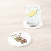 ココアのために熱狂するな女の子くま コースター (側面)