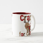 ココアのために熱狂する ツートーンマグカップ (正面右)