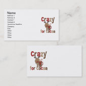 ココアのために熱狂する 名刺 (正面/裏面)
