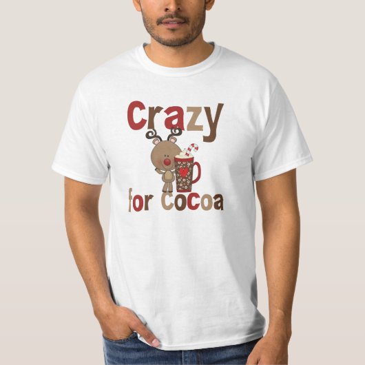 ココアのために熱狂する Tシャツ (正面)