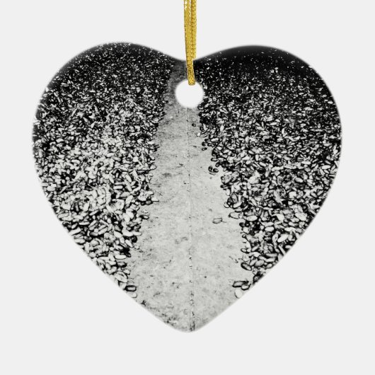 ココアの両面 セラミックオーナメント (正面)