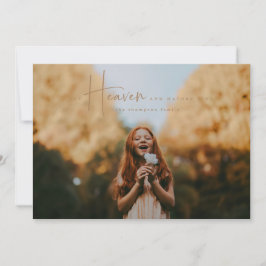 ココアの宗教的な写真クリスマスカード 招待状