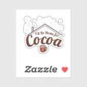 ココアの家にココアの居心地のいいクリスマス シール (シート)