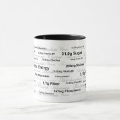 ココアの栄養物のマグ(水となされる) マグカップ (中央)