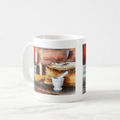 ココアの臼と杵と箱 コーヒーマグカップ (正面左)