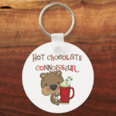 ココアの鑑識家の男の子くま キーホルダー (正面)