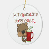 ココアの鑑識家の男の子くま セラミックオーナメント (左)