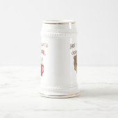 ココアの鑑識家の男の子くま ビールジョッキ (中央)