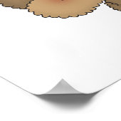 ココアの鑑識家の男の子くま ポスター (角)