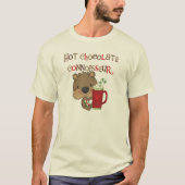 ココアの鑑識家の男の子くま Tシャツ (正面)