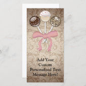 ココアエレガントダマスクケポップ・アートのーキ (正面/裏面)