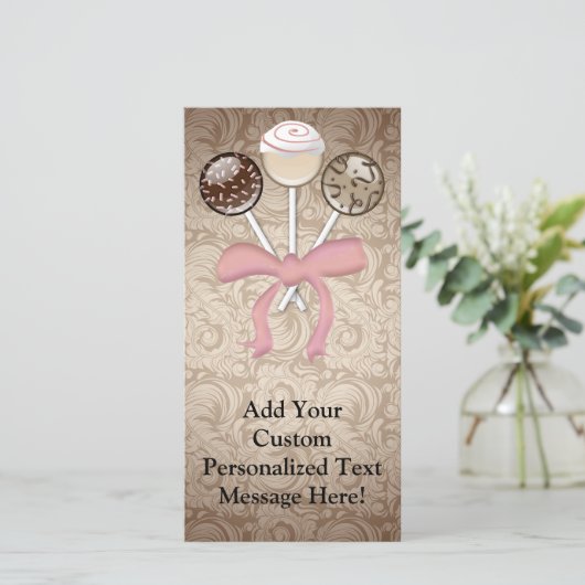 ココアエレガントダマスクケポップ・アートのーキ (スタンド正面)