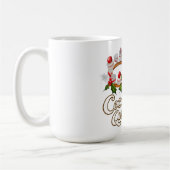 ココアクイーンクリスおもしろいスマグ コーヒーマグカップ (左)