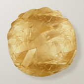 ココアクリームブラウン目まぶし ラウンドクッション (裏面)