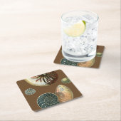 ココアシェル スクエアペーパーコースター (インサイチュ)