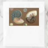 ココアシェル 長方形シール (バッグ)