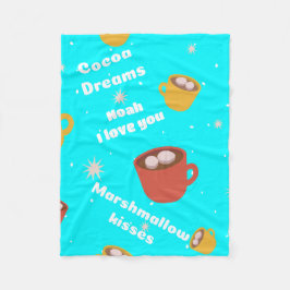 ココアドリームズピロー フリースブランケット