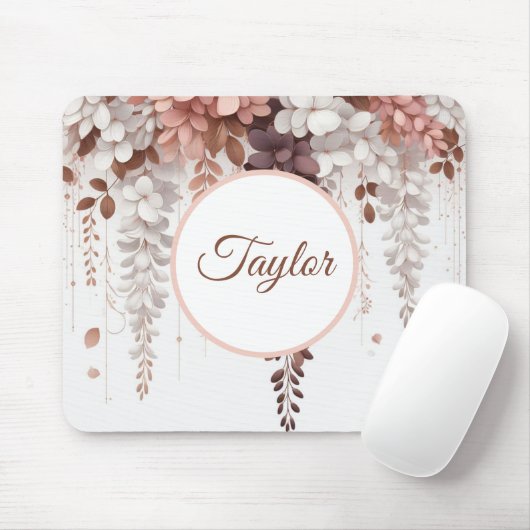 ココアバラ藤カスケード マウスパッド (マウス)