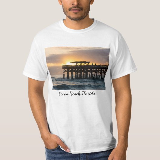 ココアビーチの初日の出Tシャツ Tシャツ (正面)