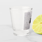 ココアビーチサンドショットガラス ショットグラス (左)