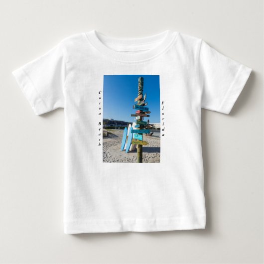 ココアビーチティキトーテム ベビーTシャツ (正面)