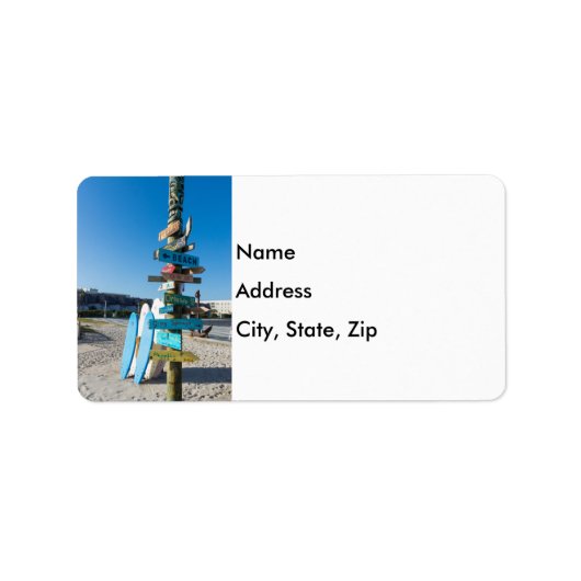 ココアビーチティキトーテム ラベル (正面)