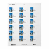 ココアビーチティキトーテム ラベル (フルシート)