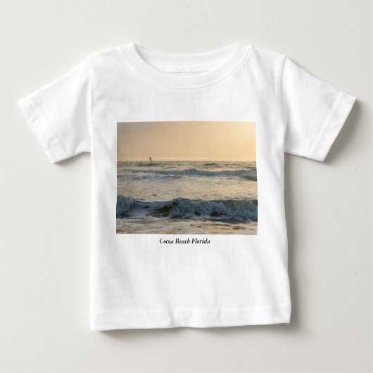 ココアビーチパドルボード ベビーTシャツ (正面)