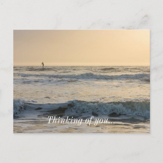 ココアビーチパドルボード ポストカード (正面)