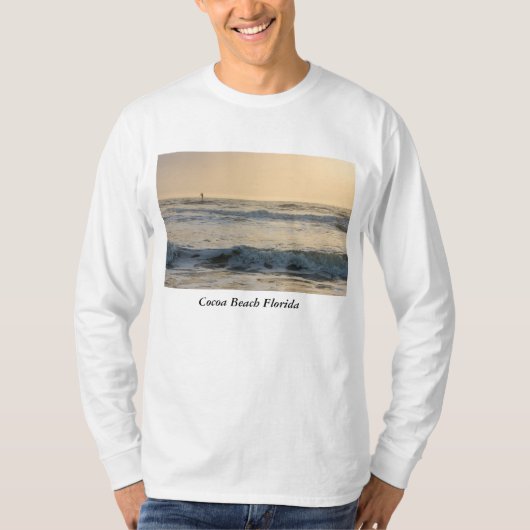 ココアビーチパドルボード Tシャツ (正面)