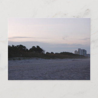 ココアビーチフロリダの海岸ライン ポストカード