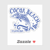 ココアビーチフロリダウィズドルフィン シール (シート)