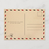 ココアビーチフロリダサンドトロピカルパーム離れズ ポストカード (裏面)