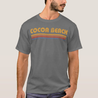 ココアビーチフロリダヴィンテージスローバックバケーションソウ Tシャツ