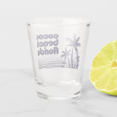 ココアビーチフロリダ ショットグラス (裏面)