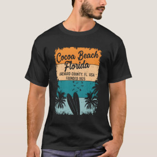 ココアビーチフロリダFlお土産とギフト男性Wom Tシャツ