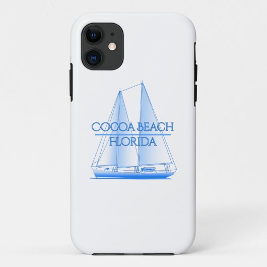 ココアビーチ沿岸航海のセーリングセーラー Case-Mate iPhoneケース (裏面)