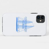 ココアビーチ沿岸航海のセーリングセーラー Case-Mate iPhoneケース (裏面(横))