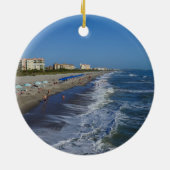 ココアビーチ海岸線 セラミックオーナメント (裏面)