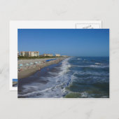 ココアビーチ海岸線 ポストカード (正面/裏面)