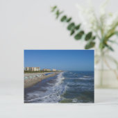 ココアビーチ海岸線 ポストカード (スタンド正面)
