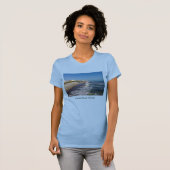 ココアビーチ海岸線Tシャツ Tシャツ (正面フル)