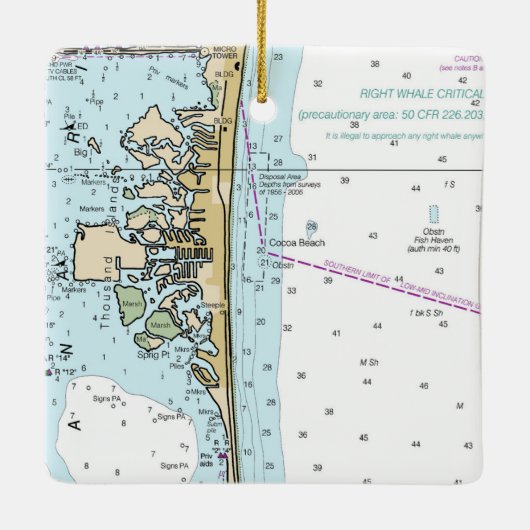 ココアビーチFLグラフ セラミックオーナメント (裏面)