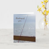 ココアピア魚釣り考えるズオブユーカード カード (黄色い花)