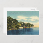 ココアフロリダインディアン川ヴィンテージ ポストカード (正面/裏面)