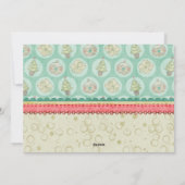 ココアペンギンのクリスマスの挨拶 シーズンカード (裏面)