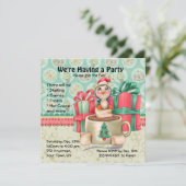 ココアペンギン冬パーティー 招待状 (スタンド正面)