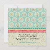 ココアペンギン冬パーティー 招待状 (裏面)